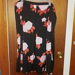 Who what wear birdcage modern rose midi skirt